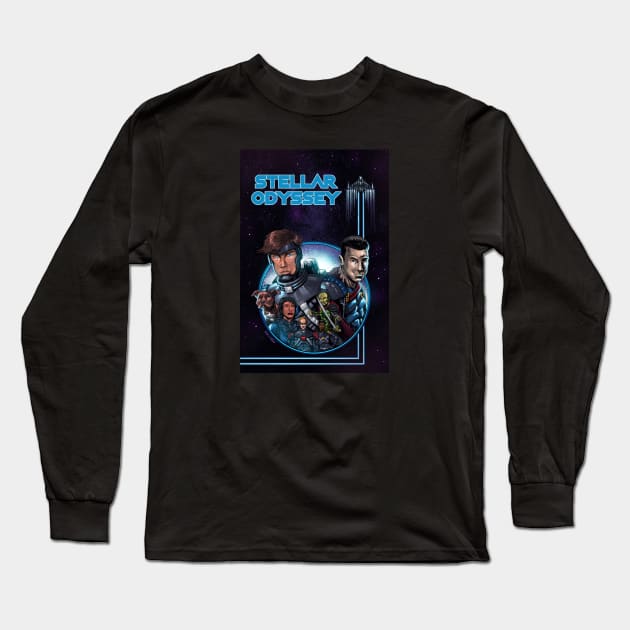 Stellar Odyssey #1 Cover Art Long Sleeve T-Shirt by UnparalleledComics1